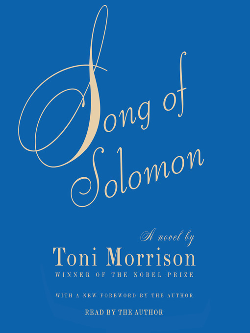 Title details for Song of Solomon by Toni Morrison - Available